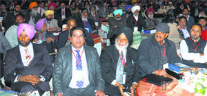 Participants at an NRI Sammelan held in January in Jalandhar.