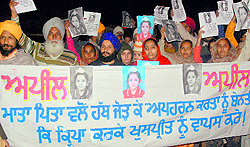 Khushpreets parents and residents of Burail village make an earnest appeal to the abductors to release him