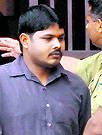 The convicts come out of the District Courts in Sector 43, Chandigarh, on Tuesday