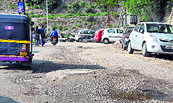 Roads cry for repair in Jammu