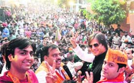 Bollywood actors Vivek Oberoi
