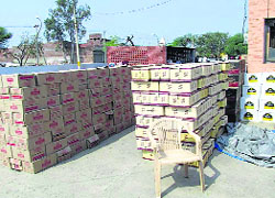 The Punjab Police and the state Excise Department have seized over 2.65-lakh litre liquor to date in the state.