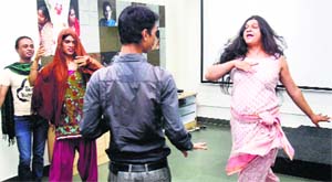 Celebrations after the apex court recognised transgenders as third gender