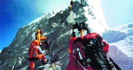 Mt Everest is on the border between Nepal and the Chinese region of Tibet and can be climbed from both sides.