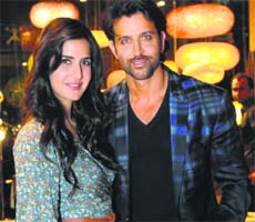 Onscreen couple: Hrithik Roshan & Katrina Kaif