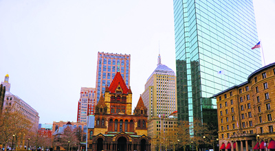 Constructed in 1773, Trinity Church is famous for its choirs