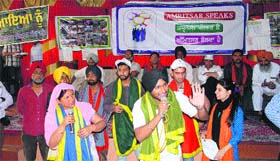 Representatives of city-based NGOs hold the programme Amritsar Speaks in Amritsar on Sunday.