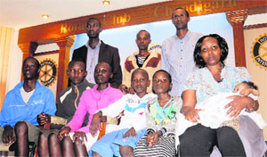 Children suffering from heart diseases have arrived in Chandigarh from Rwanda for medical treatment. They held a press conference at the Rotary Club of Chandigarh on Sunday