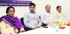 Speakers at deliberations on paid news during polls organised by the Dehradun Chapter of Public Relations Society of India on Sunday.