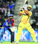 Suresh Raina top scored for Chennai Super Kings with a knock of 41-ball 56, including five boundaries and one six. PTI