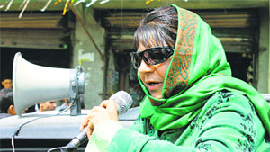 For Mehbooba, it is just not a contest for a particular parliamentary constituency  Anantnag  but also a fight against the well-entrenched coalition led by Chief Minister Omar Abdullah
