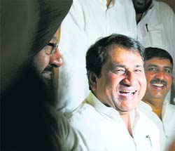 All-India Congress Committee (AICC) general secretary Shakeel Ahmad in Ludhiana. 