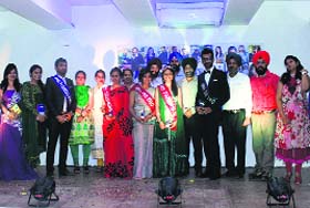 Students of Giani Zail Singh Punjab Technical University, Bathinda campus, during a farewell party