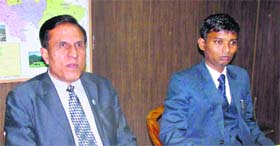 Election Commission's awareness observer DS Malik addresses officials in Chamba on Saturday.