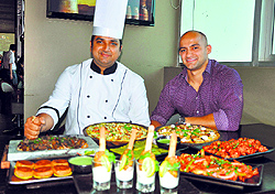 The food menu gets a new twist at Underdoggs