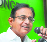 P Chidambaram, finance minister