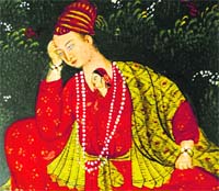 His beloveds image in Shah jis heart. Folio from the same PemNem manuscript. Deccan, from Bijapur; ca. 1600. The British Library, London
