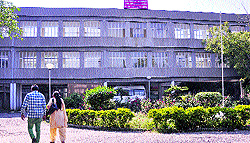 A view of the ESI hospital in Jalandhar;