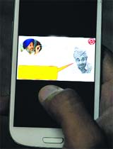 A number of jokes picked from Bhagwant Manns speeches are being circulated with creative images on social networking sites and mobile applications