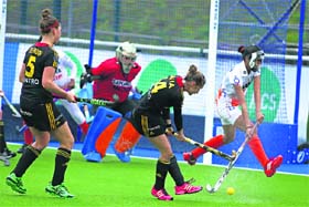 India lost 0-5 to Belgium in  the Champions Challenge 1 in Glasgow on Wednesday