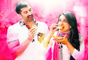A still from Dawat-E-Ishq
