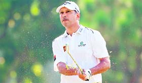 Jeev says his troublesome shoulder is getting better.