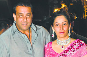 Sanjay Dutt with Manyataa