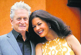 Michael Douglas and Catherine Zeta Jones 