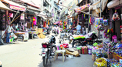 Encroachments galore at Talab Bazar in Ludhiana