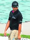 Anirban Lahiri on Friday. AFP