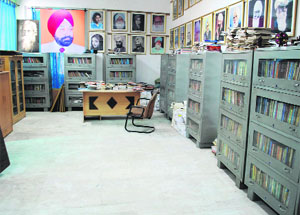 The Dhaniram Chatrik Library at Virsa Vihar in Amritsar.