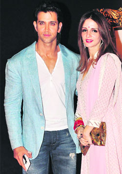 Hrithik Roshan and Sussanne Khan