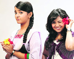 A still from Sapne Suhane Ladakpan Ke