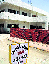 The Kisan rest house in Hisar