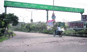 A view of the Guru Gobind Singh Avenue in Jalandhar