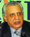Lahore Chamber of Commerce and Industry president Sohail Lashari in Amritsar on Tuesday