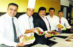 taste & health: The team behind the concept of Awadhi Food Festival.