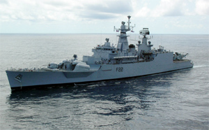 The fire was reportedly caused by accumulation of gas in a chamber of the INS Ganga