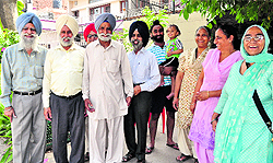 Residents of Phase III-A in Mohali, which is adjacent to Nehru Colony, Chandigarh, are happy with the demolition of the colony