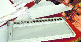  Braille strips being readied for EVMs.
