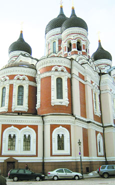 Built between 1894 and 1900, Alexander Nevsky Cathedral is Tallinn's largest and grandest orthodox cupola cathedral