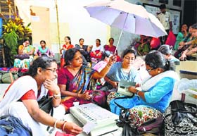 Giving final touches: Polling officials busy checking EVM in North 24 Paragana on Sunday
