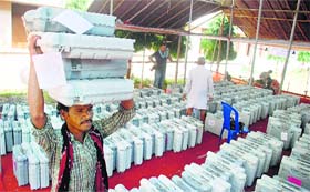 From ballot papers to EVMs, the gigantic poll exercise is a test of the strength of Indias democratic process
