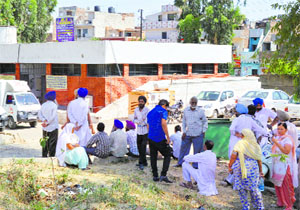 There are no seating arrangements for visitors at the Civil Hospital mortuary.