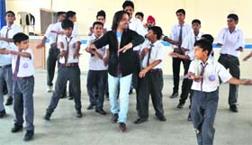Special kids learn dance moves at Beat n Dance Academy in Ludhiana