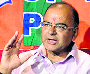 BJP candidate Arun Jaitley