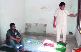 The room where Narendra Modi stayed for more than four years at house No. 481-P, Panchkula.