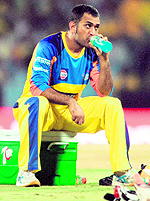 CSK skipper MS Dhoni
