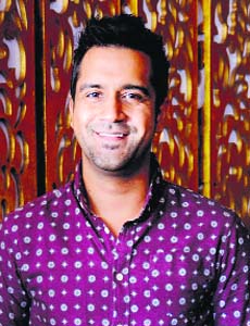 HAPPY GUEST: Kavi Shastri Photo: Manoj Mahajan