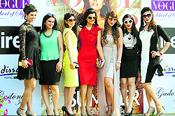 Fashionistas strike a pose after a workshop in Ludhiana